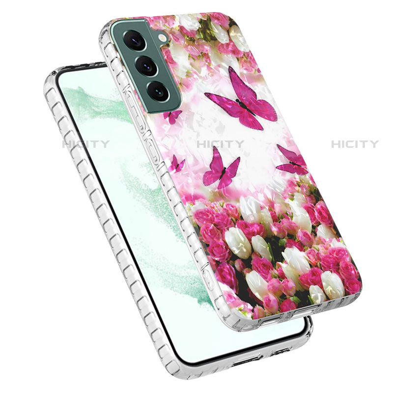 Funda Silicona Gel Goma Patron de Moda Carcasa Y07B para Samsung Galaxy S21 FE 5G