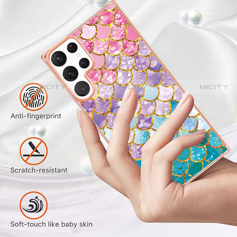 Funda Silicona Gel Goma Patron de Moda Carcasa Y10B para Samsung Galaxy S22 Ultra 5G