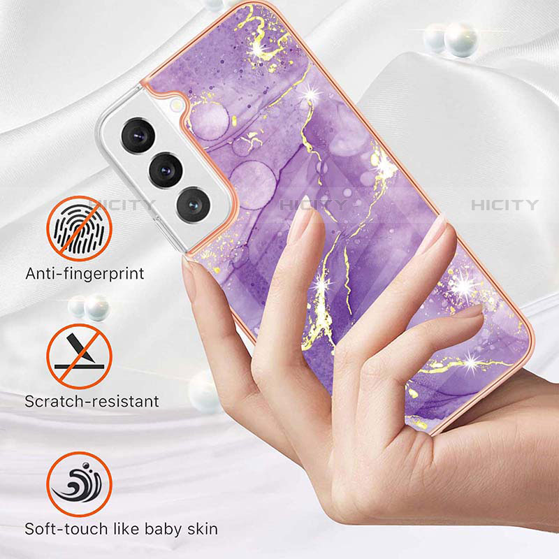 Funda Silicona Gel Goma Patron de Moda Carcasa Y11B para Samsung Galaxy S21 Plus 5G