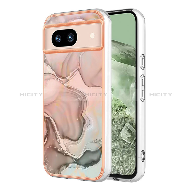 Funda Silicona Gel Goma Patron de Moda Carcasa YB1 para Google Pixel 8a 5G Multicolor