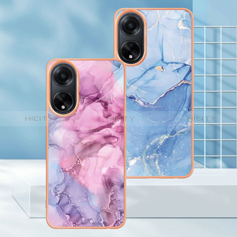 Funda Silicona Gel Goma Patron de Moda Carcasa YB1 para Oppo A98 5G