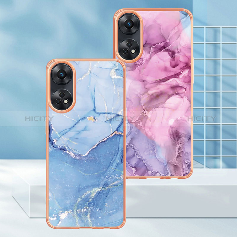 Funda Silicona Gel Goma Patron de Moda Carcasa YB1 para Oppo Reno8 T 4G