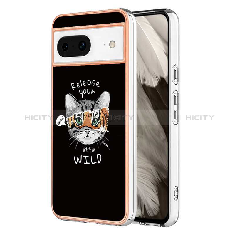 Funda Silicona Gel Goma Patron de Moda Carcasa YB2 para Google Pixel 8 5G