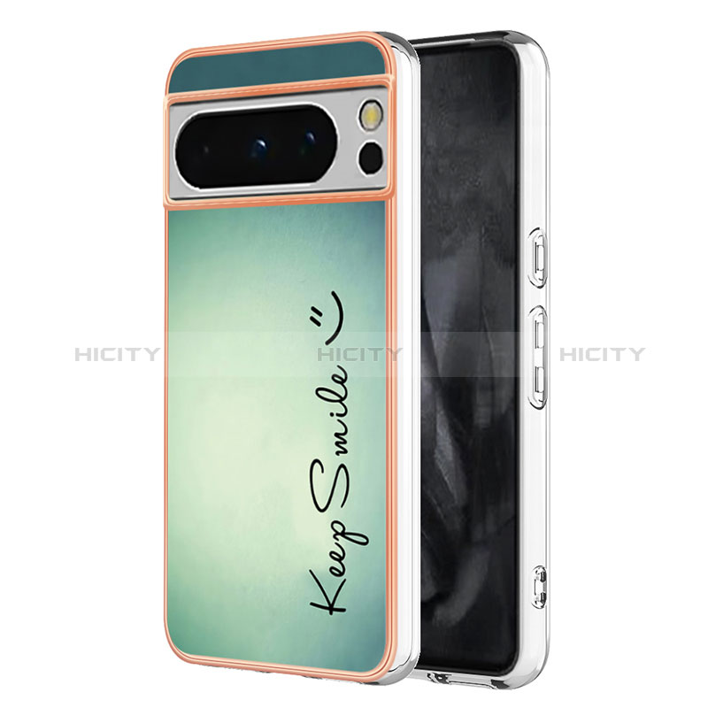 Funda Silicona Gel Goma Patron de Moda Carcasa YB2 para Google Pixel 8 Pro 5G