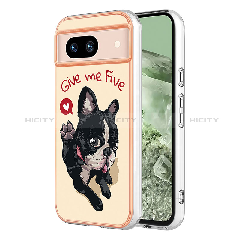 Funda Silicona Gel Goma Patron de Moda Carcasa YB2 para Google Pixel 8a 5G