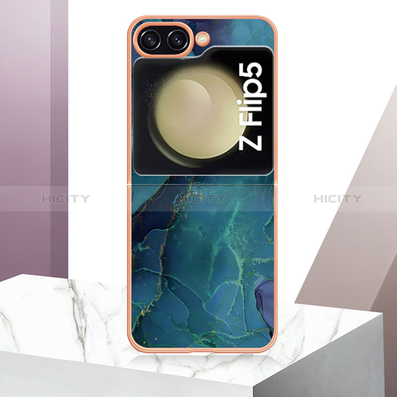 Funda Silicona Gel Goma Patron de Moda Carcasa YB2 para Samsung Galaxy Z Flip5 5G