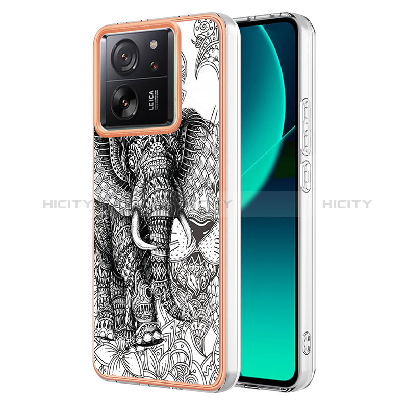 Funda Silicona Gel Goma Patron de Moda Carcasa YB2 para Xiaomi Mi 13T Pro 5G