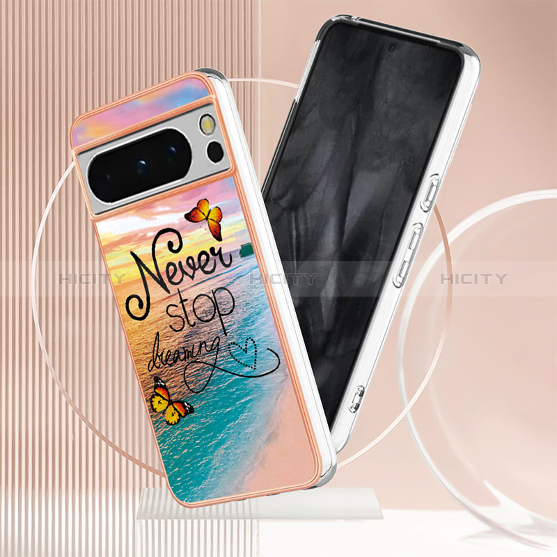 Funda Silicona Gel Goma Patron de Moda Carcasa YB3 para Google Pixel 8 Pro 5G