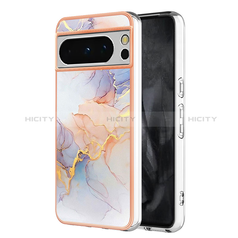 Funda Silicona Gel Goma Patron de Moda Carcasa YB3 para Google Pixel 8 Pro 5G