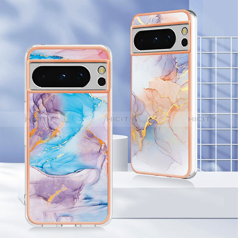 Funda Silicona Gel Goma Patron de Moda Carcasa YB3 para Google Pixel 8 Pro 5G