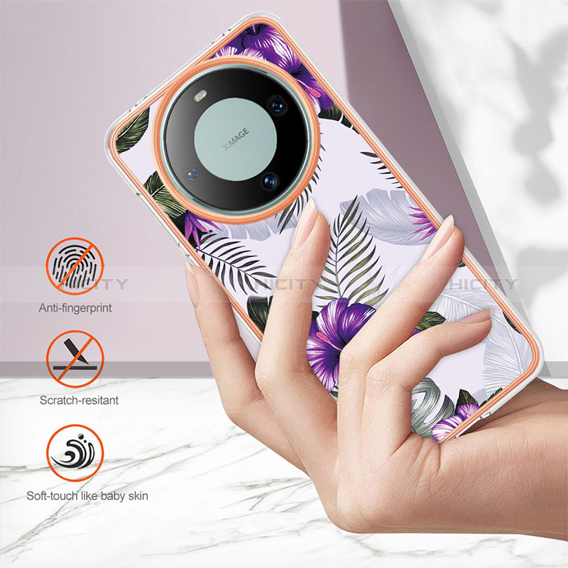 Funda Silicona Gel Goma Patron de Moda Carcasa YB3 para Huawei Mate 60 Pro