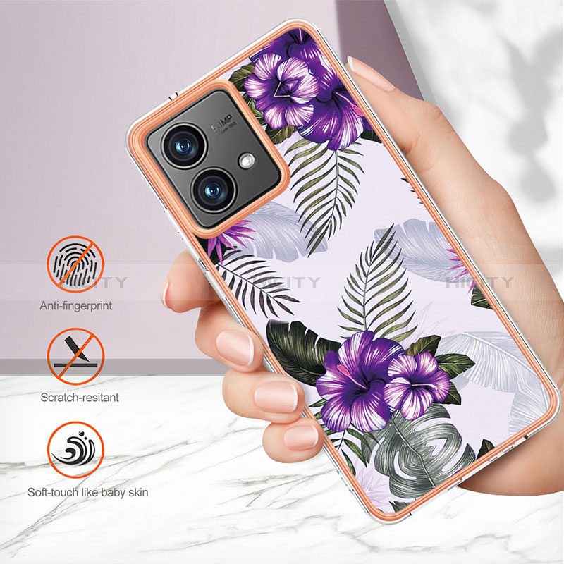 Funda Silicona Gel Goma Patron de Moda Carcasa YB3 para Motorola Moto G84 5G