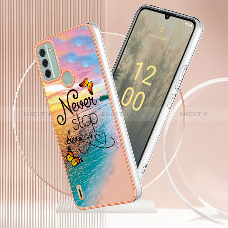 Funda Silicona Gel Goma Patron de Moda Carcasa YB3 para Nokia C31