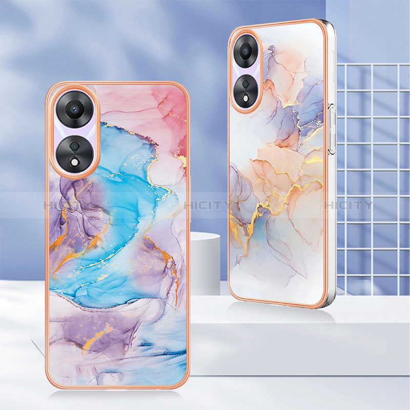 Funda Silicona Gel Goma Patron de Moda Carcasa YB3 para Oppo A58 5G