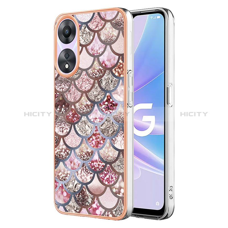 Funda Silicona Gel Goma Patron de Moda Carcasa YB3 para Oppo A78 5G