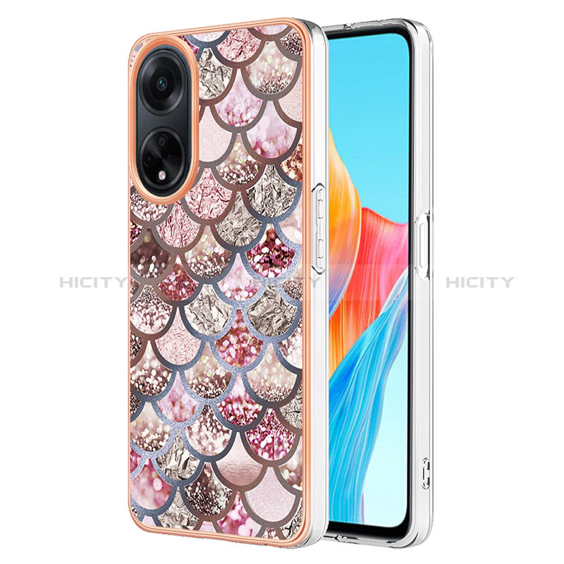 Funda Silicona Gel Goma Patron de Moda Carcasa YB3 para Oppo A98 5G