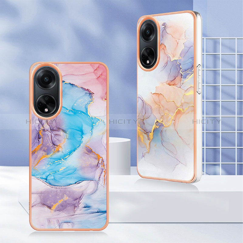 Funda Silicona Gel Goma Patron de Moda Carcasa YB3 para Oppo A98 5G