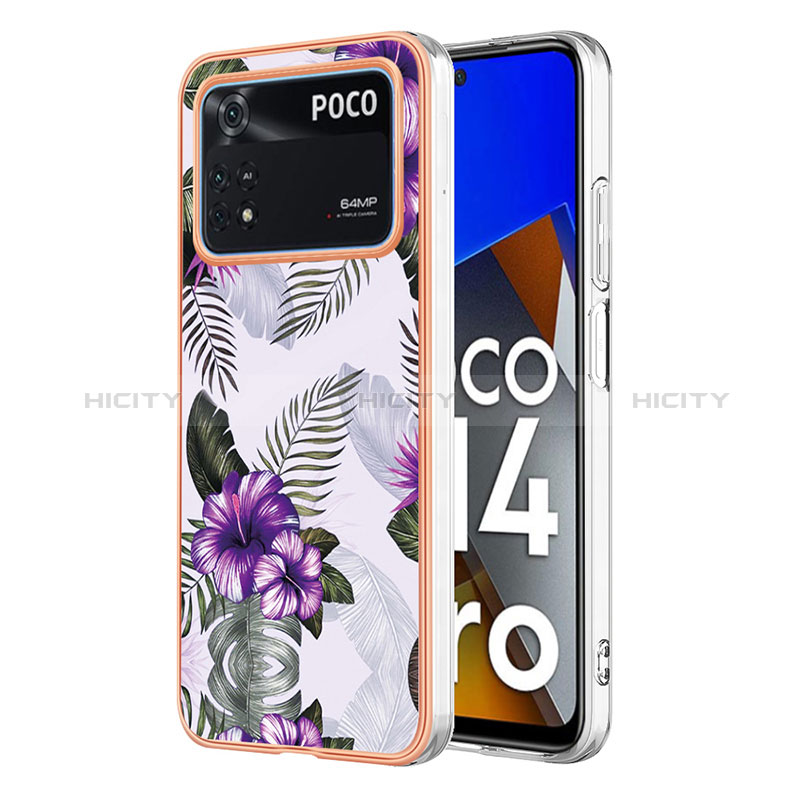 Funda Silicona Gel Goma Patron de Moda Carcasa YB3 para Xiaomi Poco M4 Pro 4G