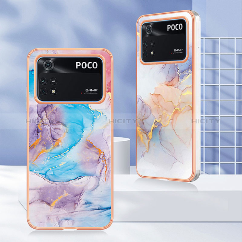 Funda Silicona Gel Goma Patron de Moda Carcasa YB3 para Xiaomi Poco M4 Pro 4G