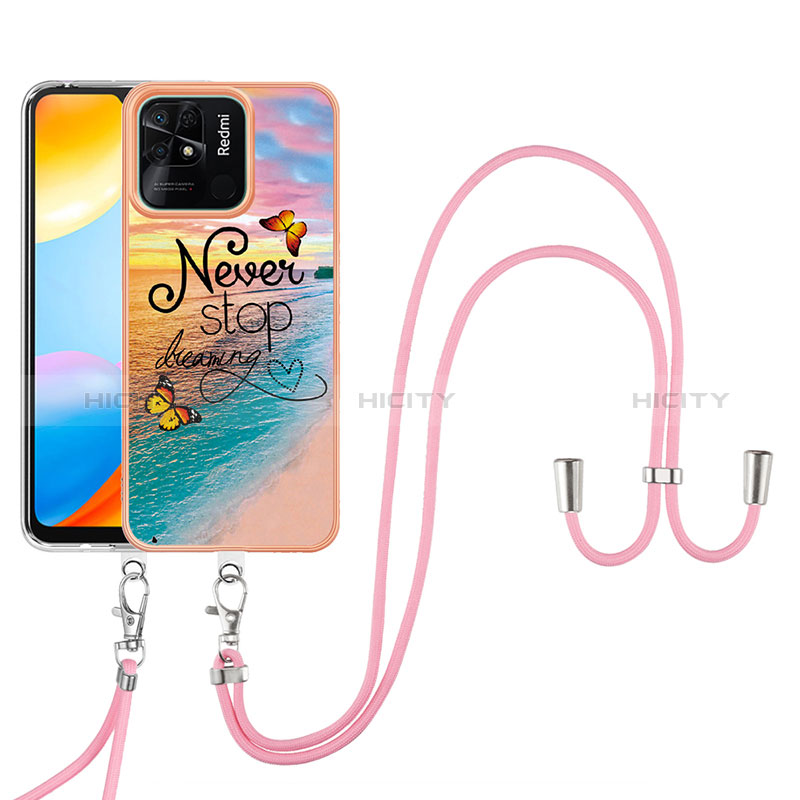 Funda Silicona Gel Goma Patron de Moda Carcasa YB3 para Xiaomi Redmi 10 Power Multicolor