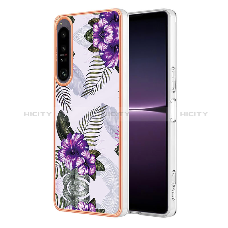 Funda Silicona Gel Goma Patron de Moda Carcasa YB4 para Sony Xperia 1 IV