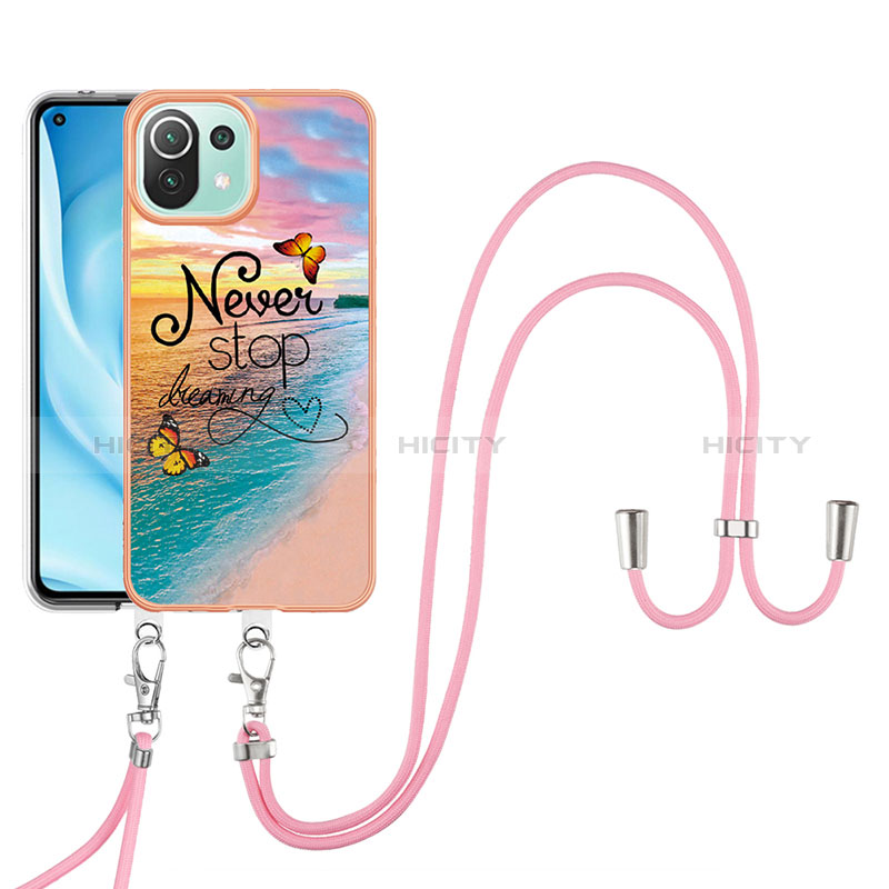 Funda Silicona Gel Goma Patron de Moda Carcasa YB4 para Xiaomi Mi 11 Lite 4G Multicolor