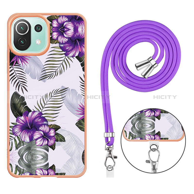 Funda Silicona Gel Goma Patron de Moda Carcasa YB4 para Xiaomi Mi 11 Lite 5G NE