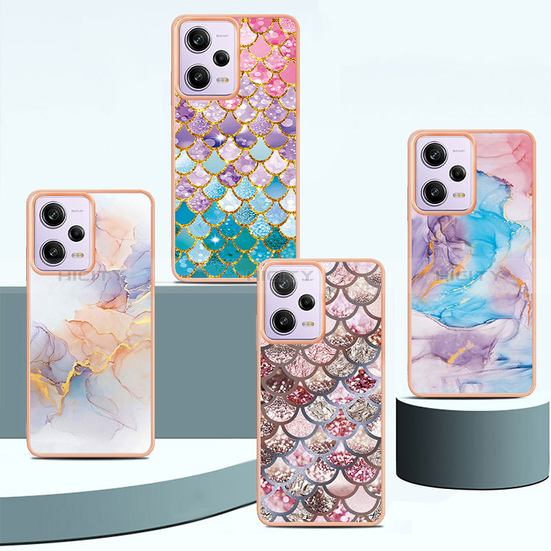 Funda Silicona Gel Goma Patron de Moda Carcasa YB4 para Xiaomi Redmi Note 12 Pro 5G