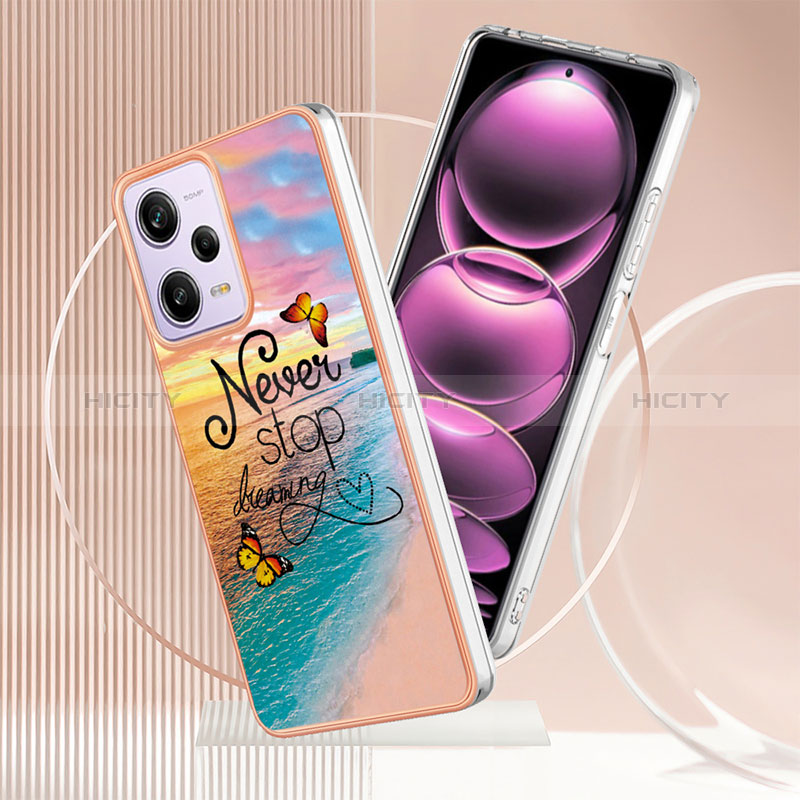 Funda Silicona Gel Goma Patron de Moda Carcasa YB4 para Xiaomi Redmi Note 12 Pro 5G