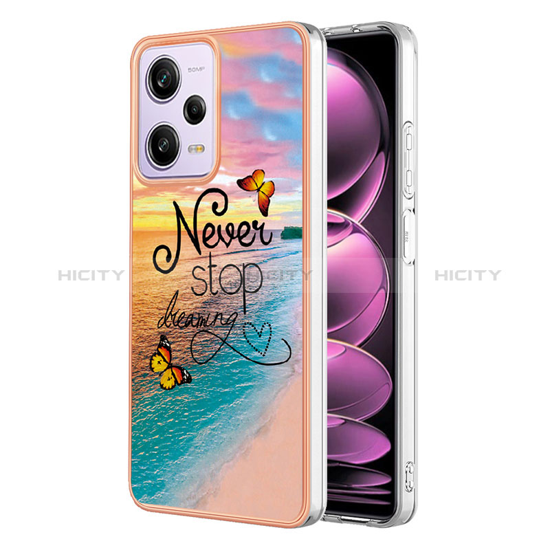 Funda Silicona Gel Goma Patron de Moda Carcasa YB4 para Xiaomi Redmi Note 12 Pro 5G Multicolor