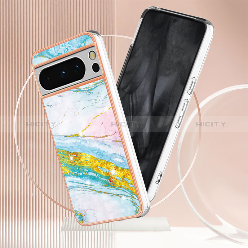 Funda Silicona Gel Goma Patron de Moda Carcasa YB5 para Google Pixel 8 Pro 5G