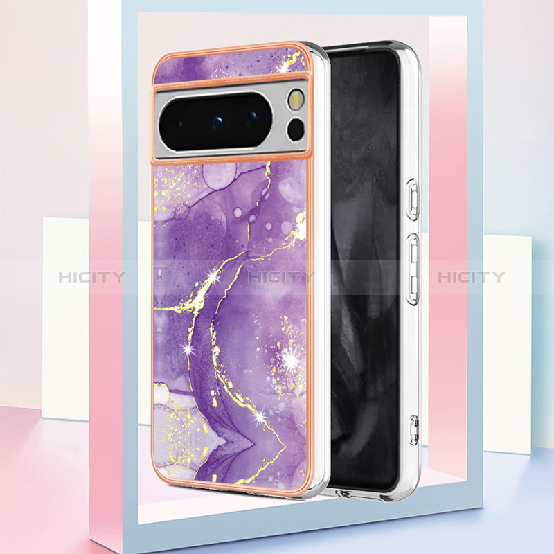 Funda Silicona Gel Goma Patron de Moda Carcasa YB5 para Google Pixel 8 Pro 5G