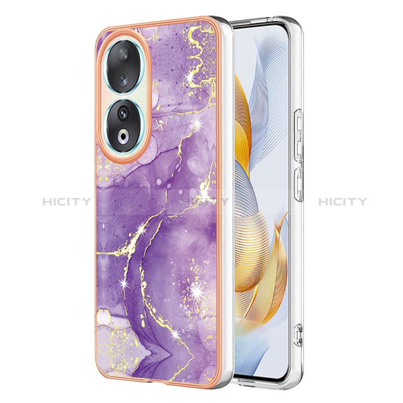 Funda Silicona Gel Goma Patron de Moda Carcasa YB5 para Huawei Honor 90 5G