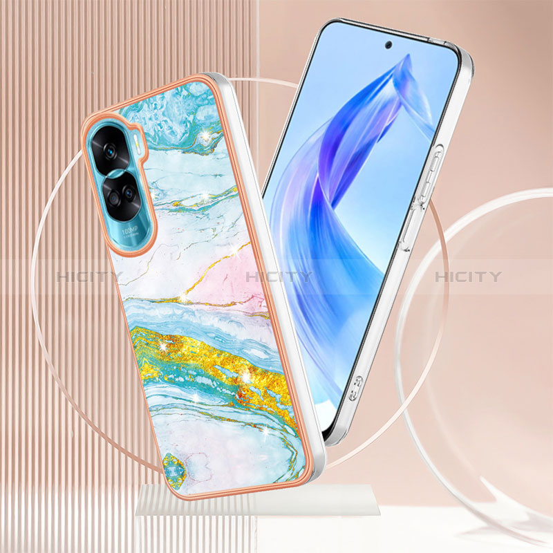 Funda Silicona Gel Goma Patron de Moda Carcasa YB5 para Huawei Honor 90 Lite 5G