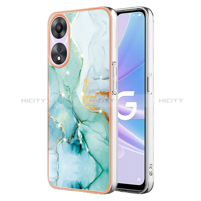 Funda Silicona Gel Goma Patron de Moda Carcasa YB5 para Oppo A78 5G