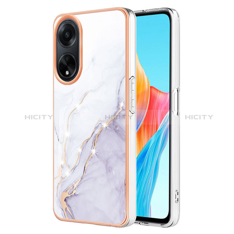 Funda Silicona Gel Goma Patron de Moda Carcasa YB5 para Oppo A98 5G