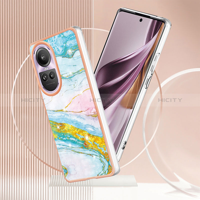 Funda Silicona Gel Goma Patron de Moda Carcasa YB5 para Oppo Reno10 Pro 5G