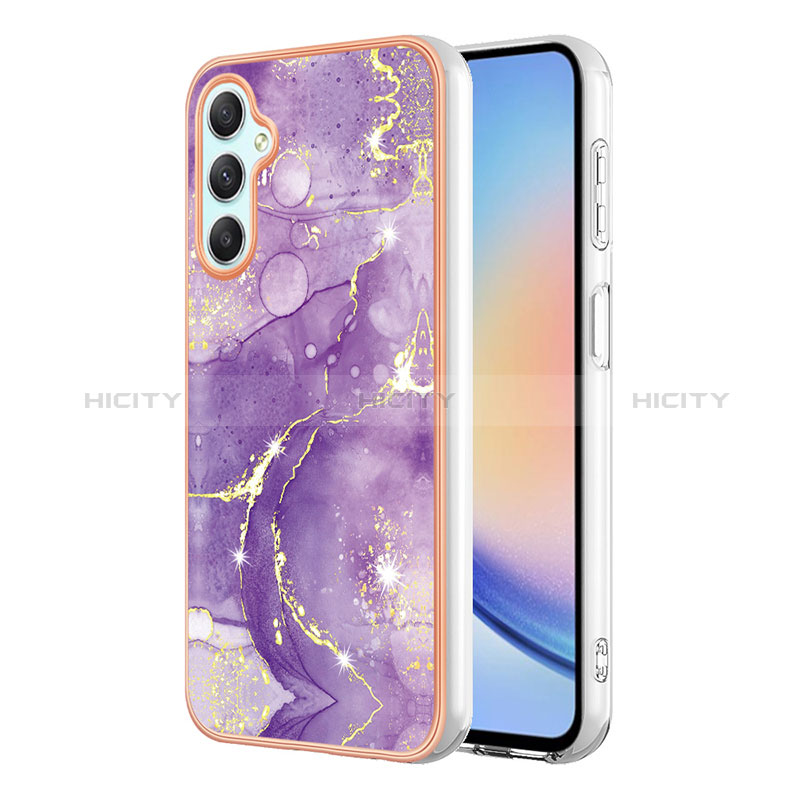 Funda Silicona Gel Goma Patron de Moda Carcasa YB5 para Samsung Galaxy A24 4G