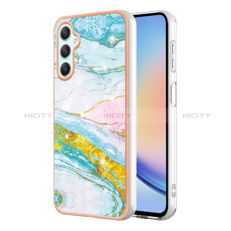 Funda Silicona Gel Goma Patron de Moda Carcasa YB5 para Samsung Galaxy A24 4G