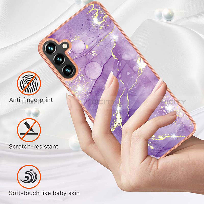 Funda Silicona Gel Goma Patron de Moda Carcasa YB5 para Samsung Galaxy Quantum4 5G