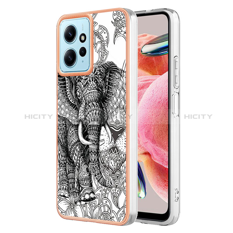 Funda Silicona Gel Goma Patron de Moda Carcasa YB6 para Xiaomi Redmi Note 12 4G