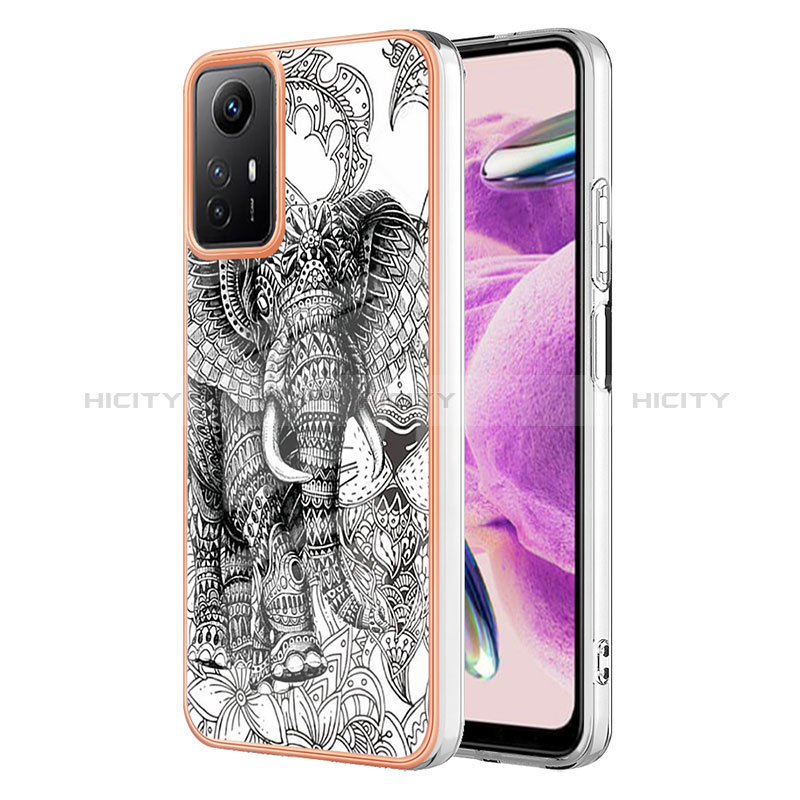 Funda Silicona Gel Goma Patron de Moda Carcasa YB6 para Xiaomi Redmi Note 12S