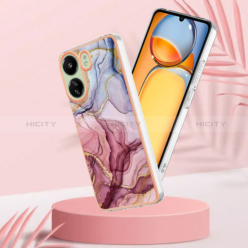 Funda Silicona Gel Goma Patron de Moda Carcasa YB7 para Xiaomi Poco C65