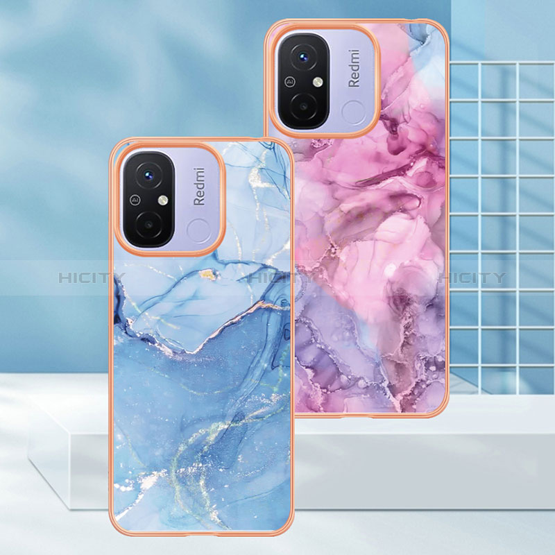 Funda Silicona Gel Goma Patron de Moda Carcasa YB7 para Xiaomi Redmi 12C 4G