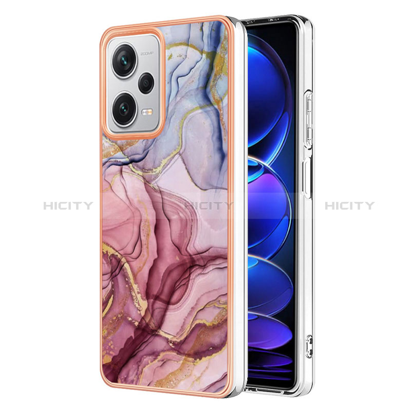 Funda Silicona Gel Goma Patron de Moda Carcasa YB7 para Xiaomi Redmi Note 12 Explorer Multicolor