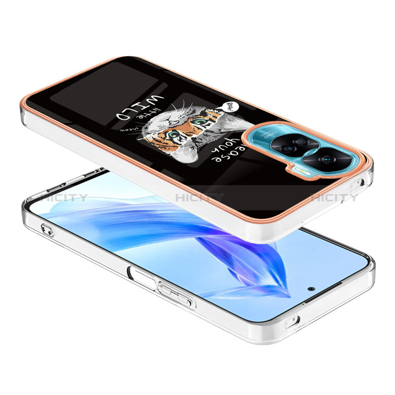 Funda Silicona Gel Goma Patron de Moda Carcasa YB8 para Huawei Honor 90 Lite 5G