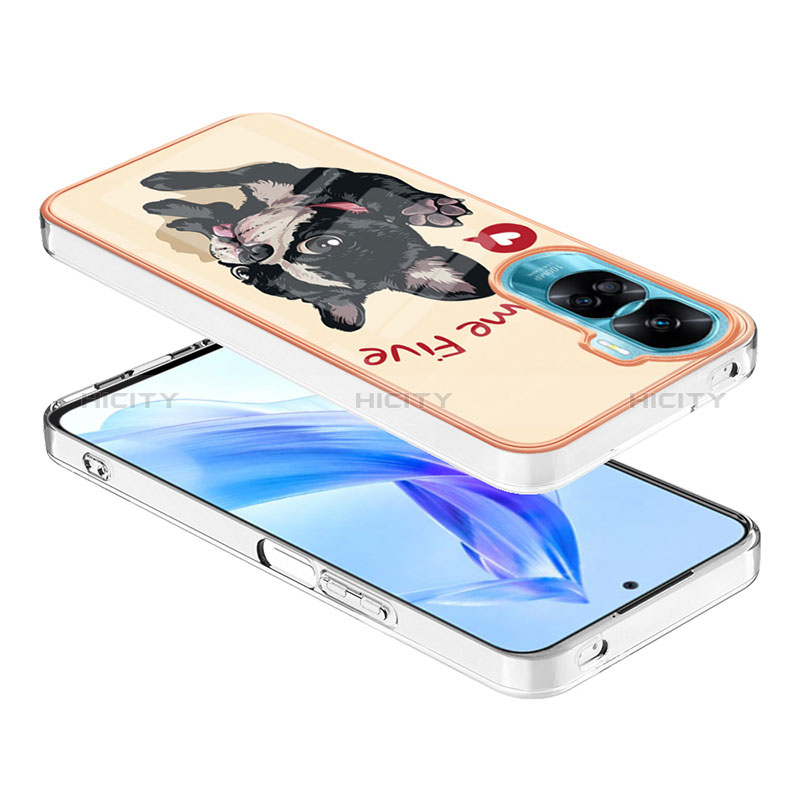 Funda Silicona Gel Goma Patron de Moda Carcasa YB8 para Huawei Honor 90 Lite 5G