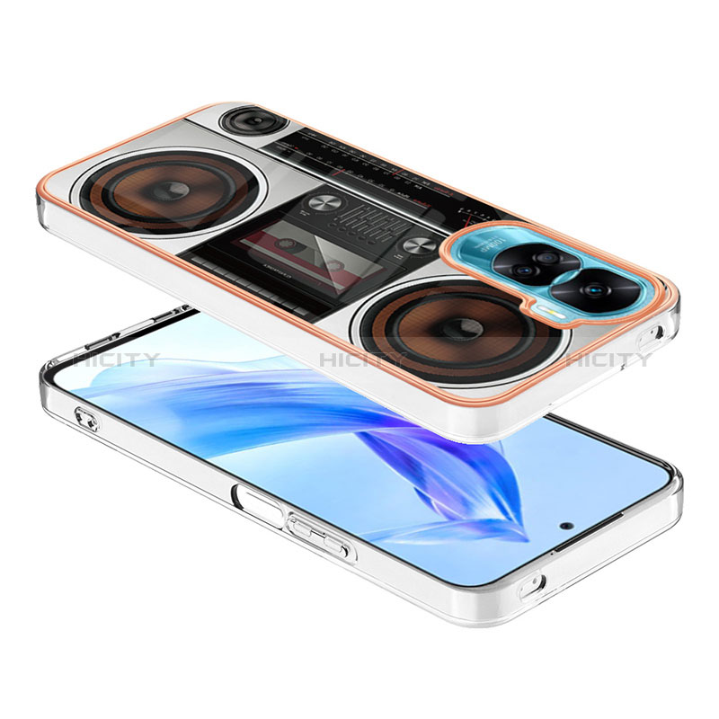 Funda Silicona Gel Goma Patron de Moda Carcasa YB8 para Huawei Honor 90 Lite 5G