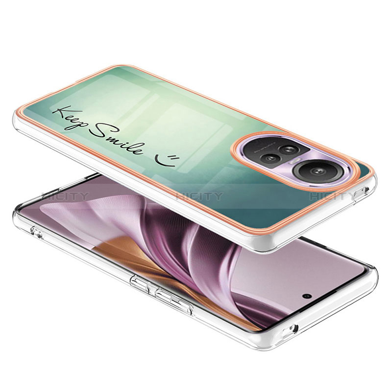 Funda Silicona Gel Goma Patron de Moda Carcasa YB8 para Oppo Reno10 5G