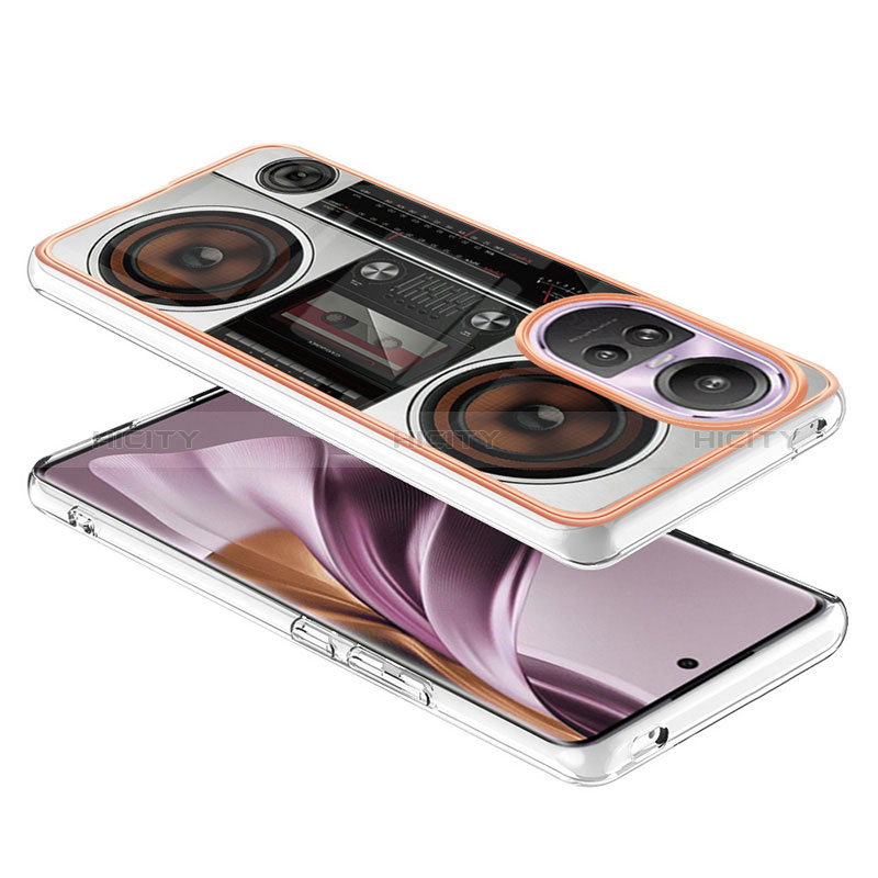 Funda Silicona Gel Goma Patron de Moda Carcasa YB8 para Oppo Reno10 Pro 5G